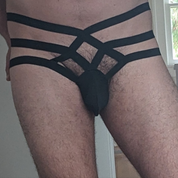 Men's Hollow Jockstrap Brief One Size - Picture 6 of 7